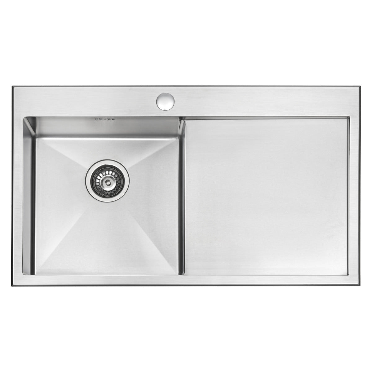 JassferryJASSFERRY Handcrafted Stainless Steel Kitchen Sink Inset 1 Bowl Righthand DrainerKitchen Sinks